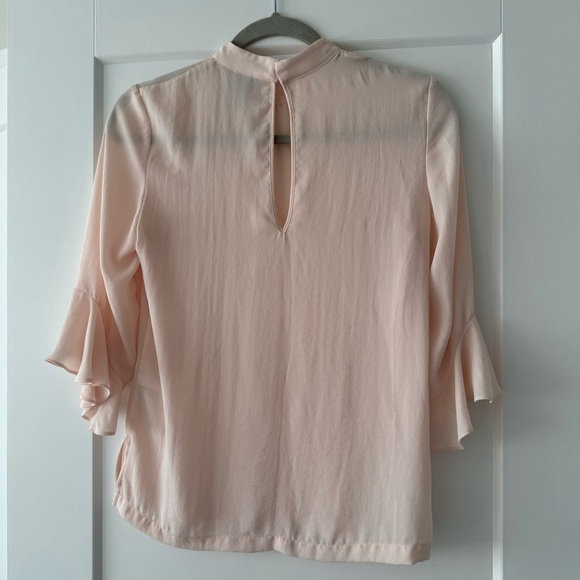 H&M blush pink blouse - Picture 4 of 5
